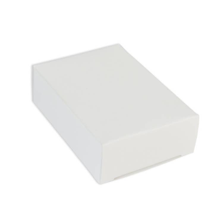 NorthWood Distributing - Wholesale Gift Box - Rectangle Soap Box - White w/ No Window