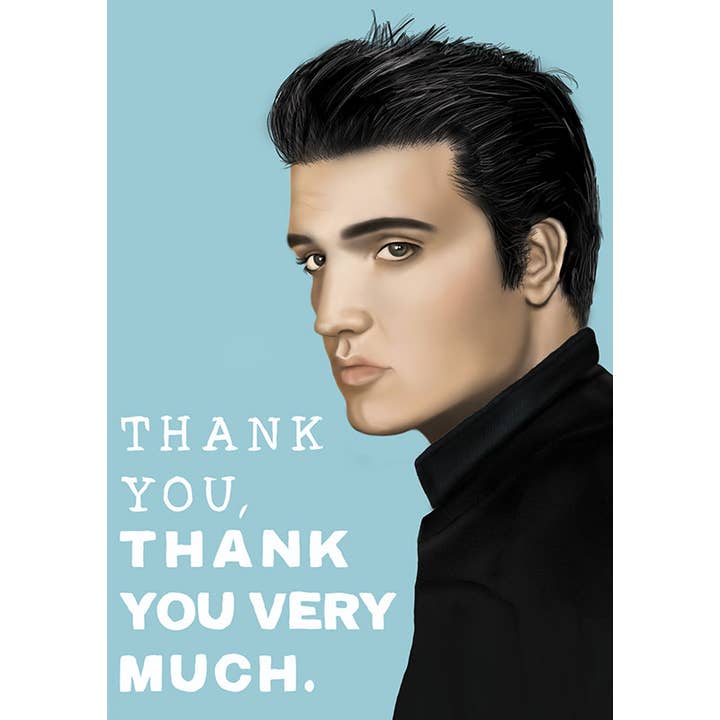 Bedankt Elvis voor wholesale door Retrospect Greeting Cards