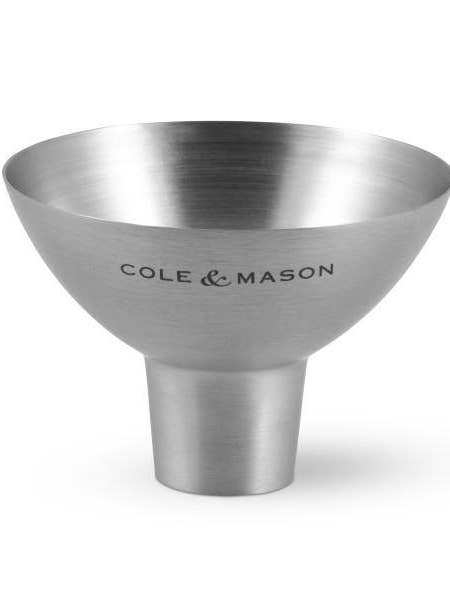 Cole & Mason Dover Salt & Pepper Refill Funnel for wholesale by DK Household Brands (Zyliss, Cole & Mason, AdHoc, SwissMar, Culinare, Ken Hom)