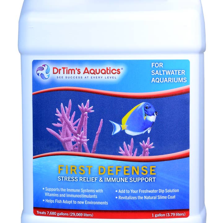 DrTim's Aquatics - Wholesale Pet Supplement - Not Cat/Dog - Saltwater First Defense (7680 gal)0