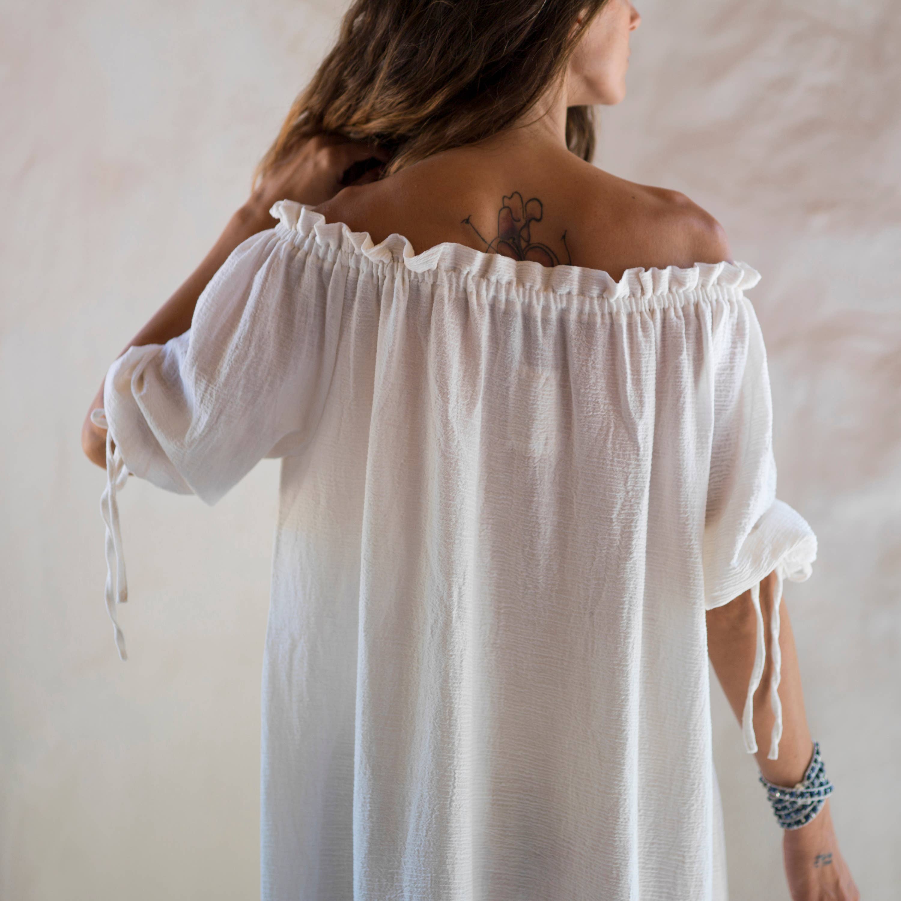 loom.ist - Wholesale Dress - Women's - Sile Off Shoulder Dress13