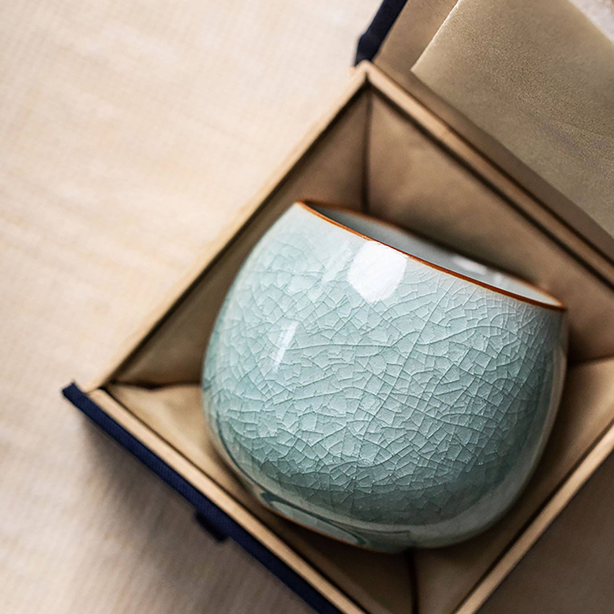 MinoCraft - Wholesale Theekopje - Ru celadon theekop meester9