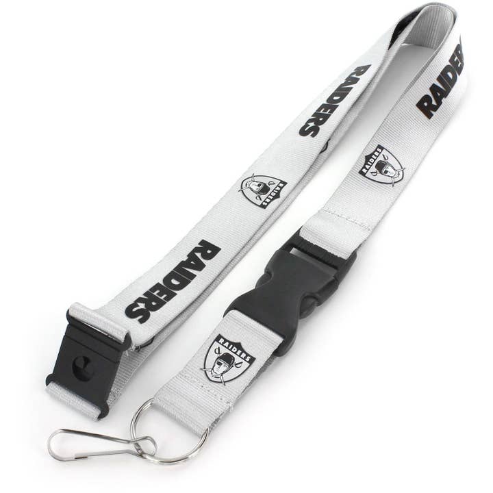 NFL Las Vegas Raiders Throwback Lanyard for wholesale by Aminco USA