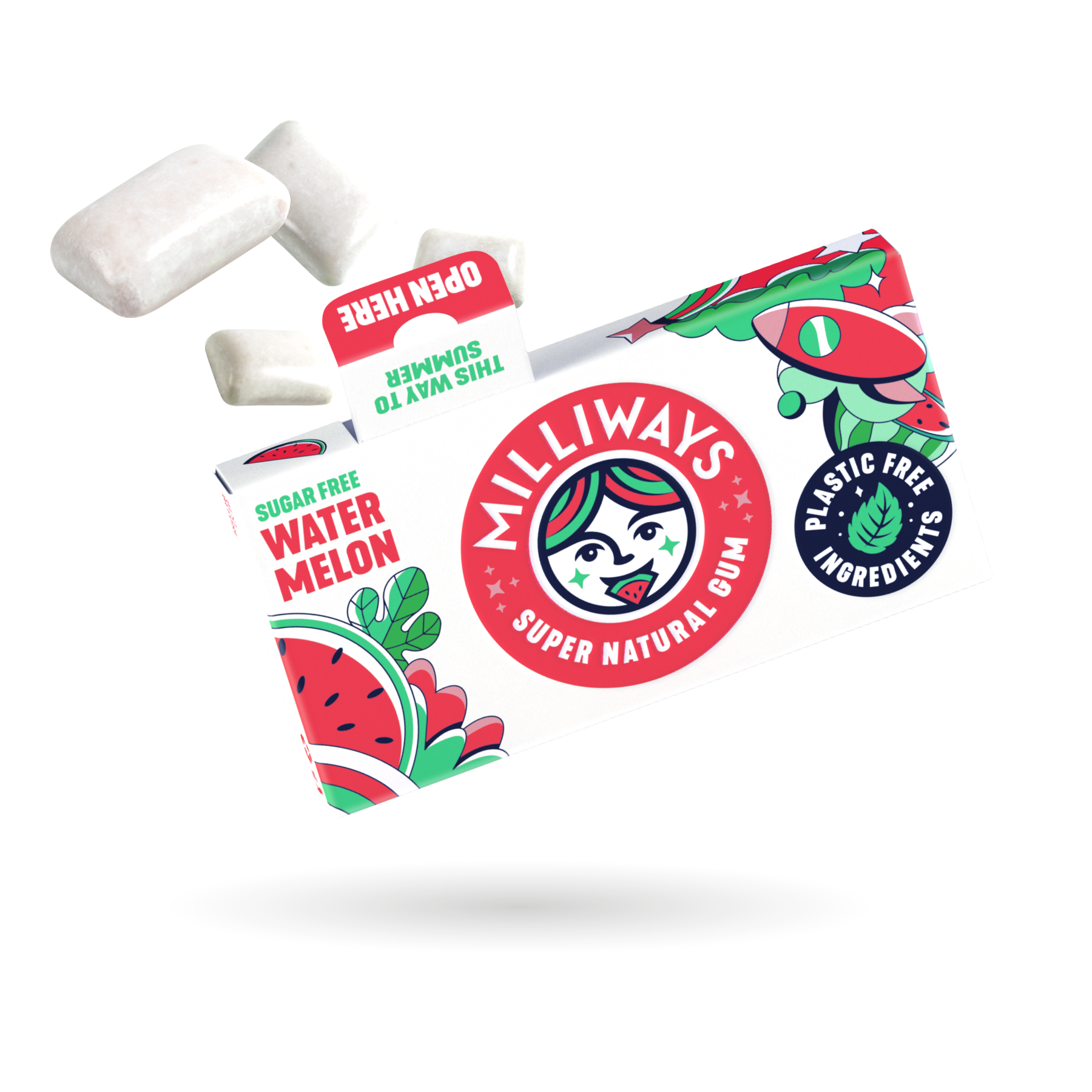 Milliways – wholesale Chewing gum – Watermelon Wonder2
