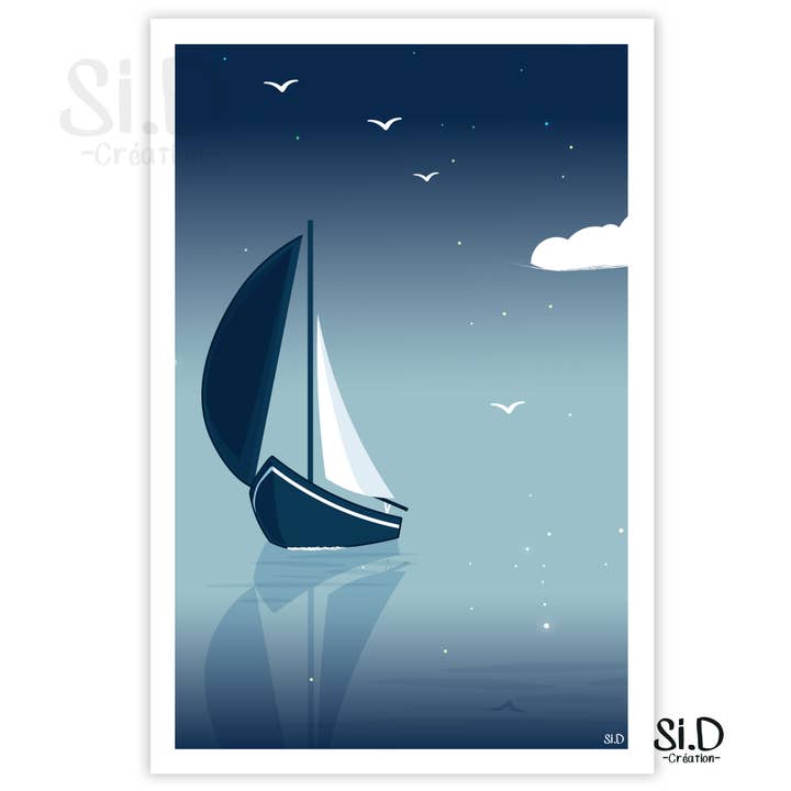 Cartaz De Vela por atacado de Si.D