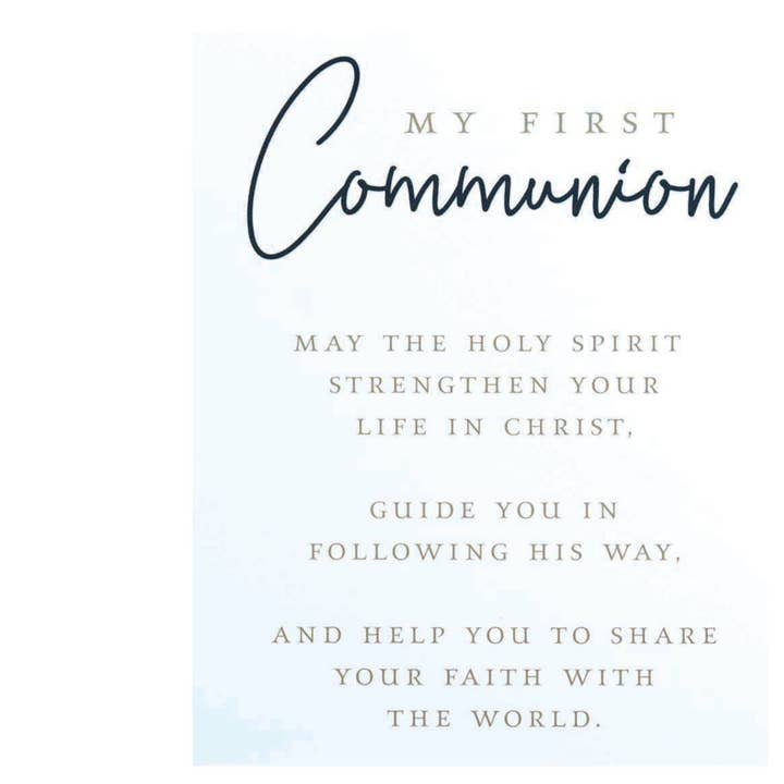 Dicksons - Wholesale Picture Frame - Photo Mat My First Communion 10x81