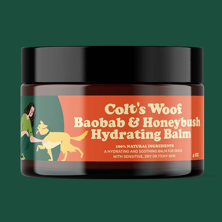 Baobab & Honeybush Hydrating Paw & Nose Balm | 100% Natural for wholesale by Colt's Woof