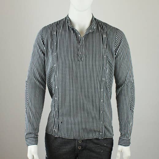 Camicia a quadretti a 3 pieghe | PUTTMEISTER per la vendita all'ingrosso da parte di labelswelove