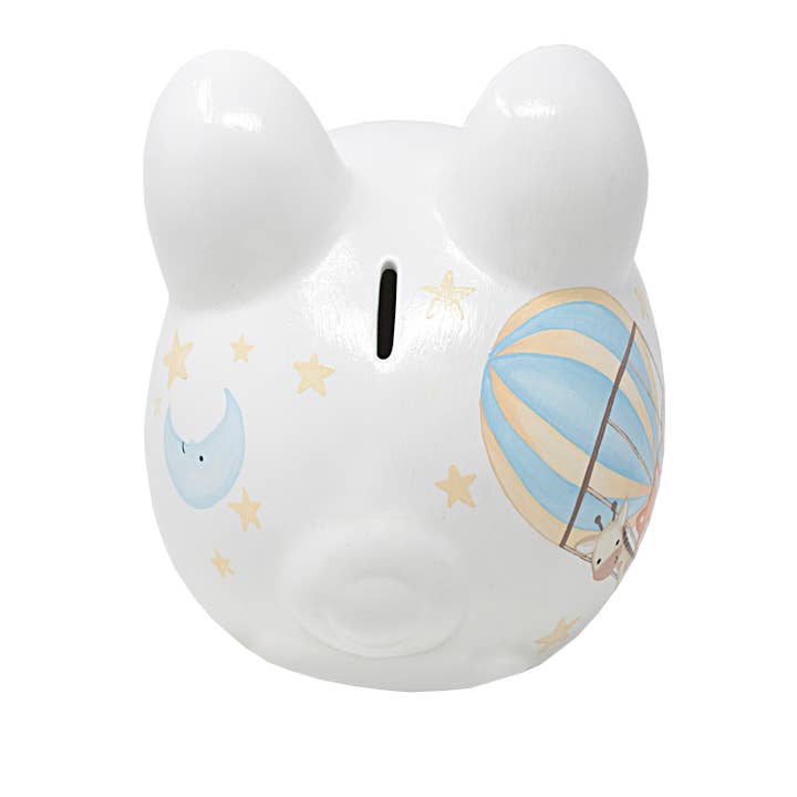 Child To Cherish® - Vente Tirelire - Enfant et bébé - Tirelire montgolfière