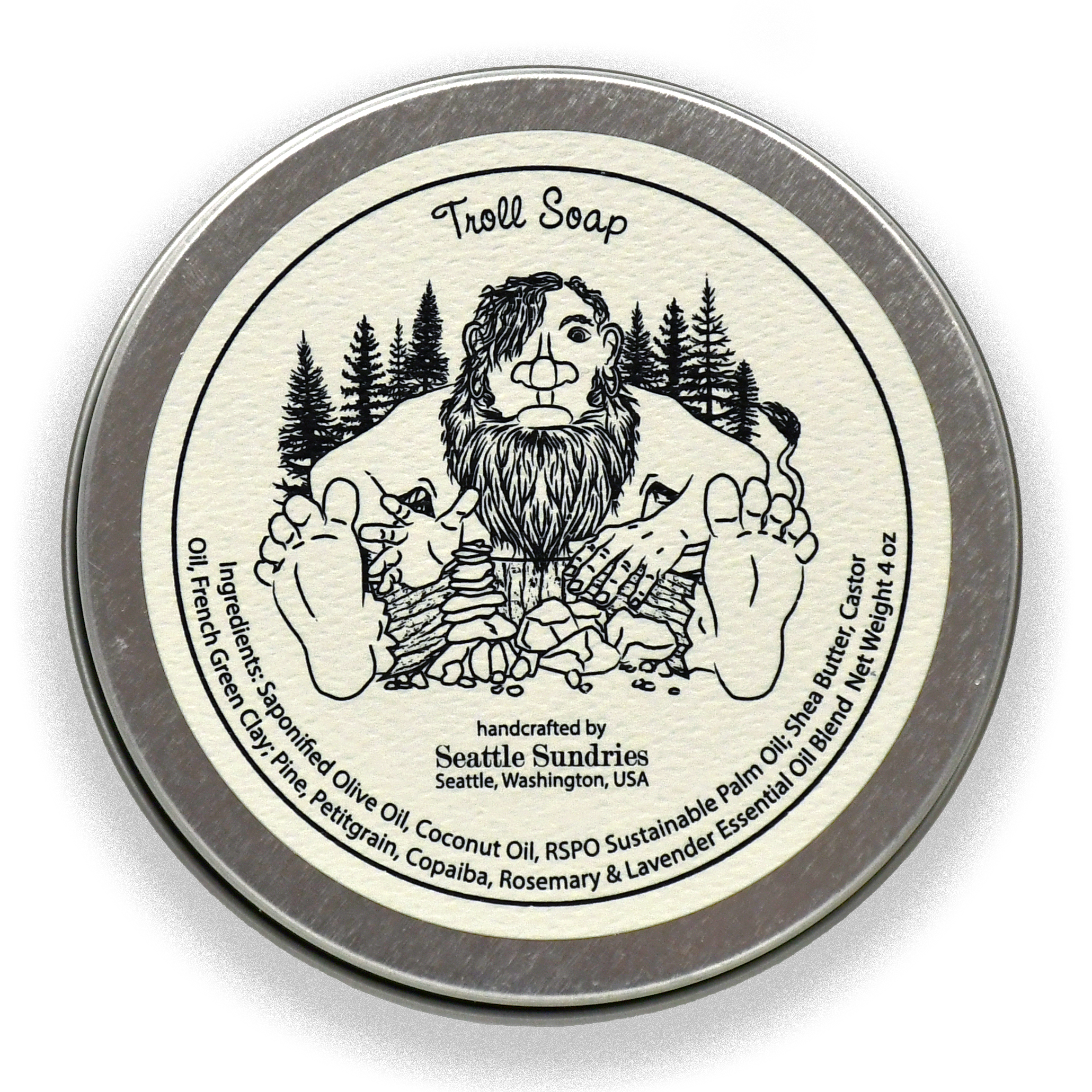 Seattle Sundries - Wholesale Bar Soap - Troll Soap1