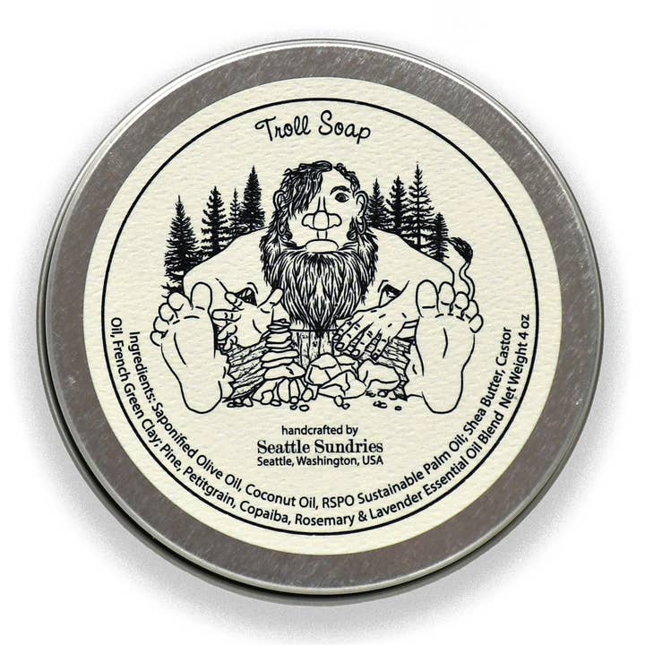 Seattle Sundries - Wholesale Bar Soap - Troll Soap1