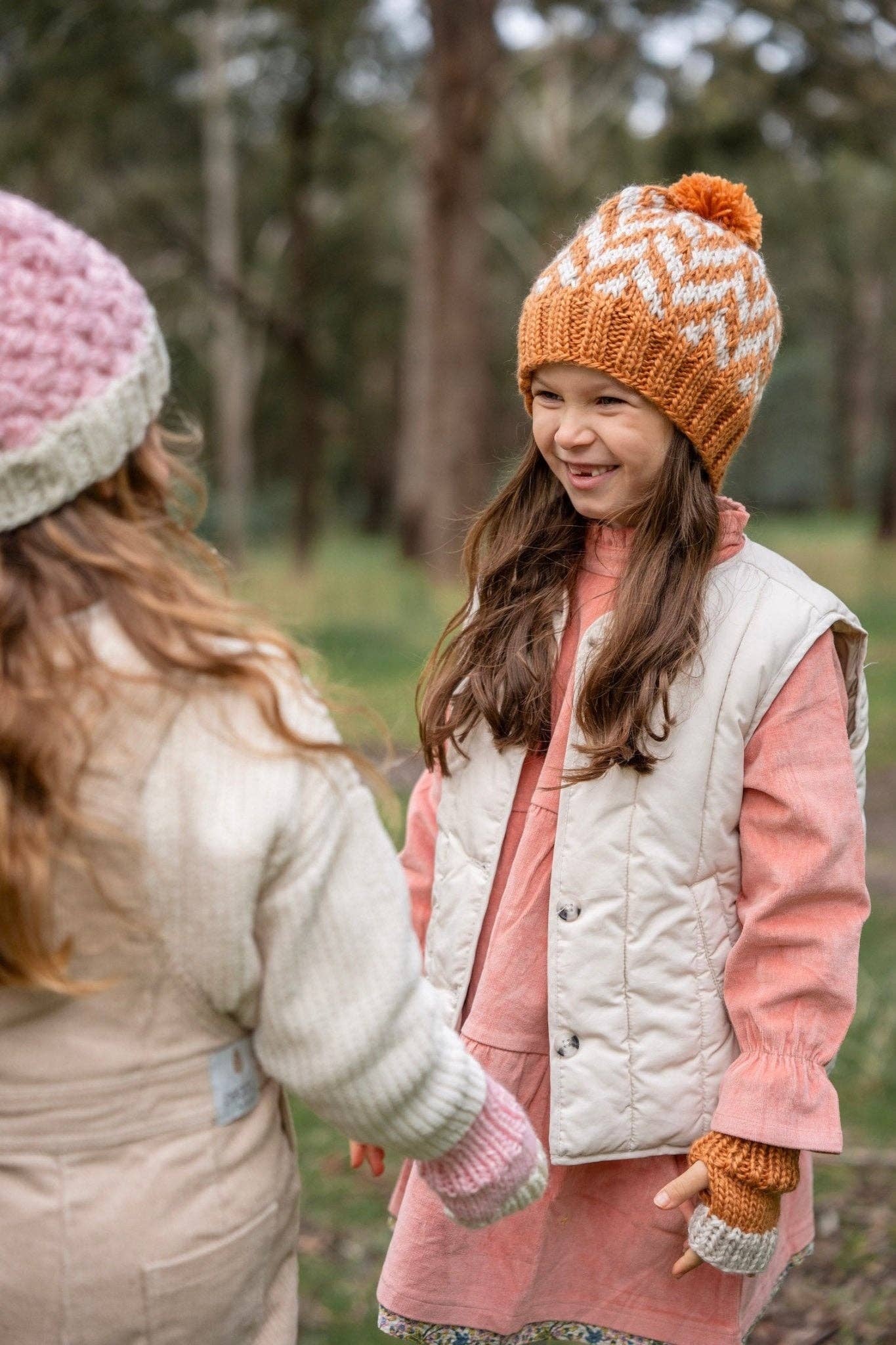 Acorn Kids - Wholesale Mittens - Kids - Bjorn Mittens Caramel5