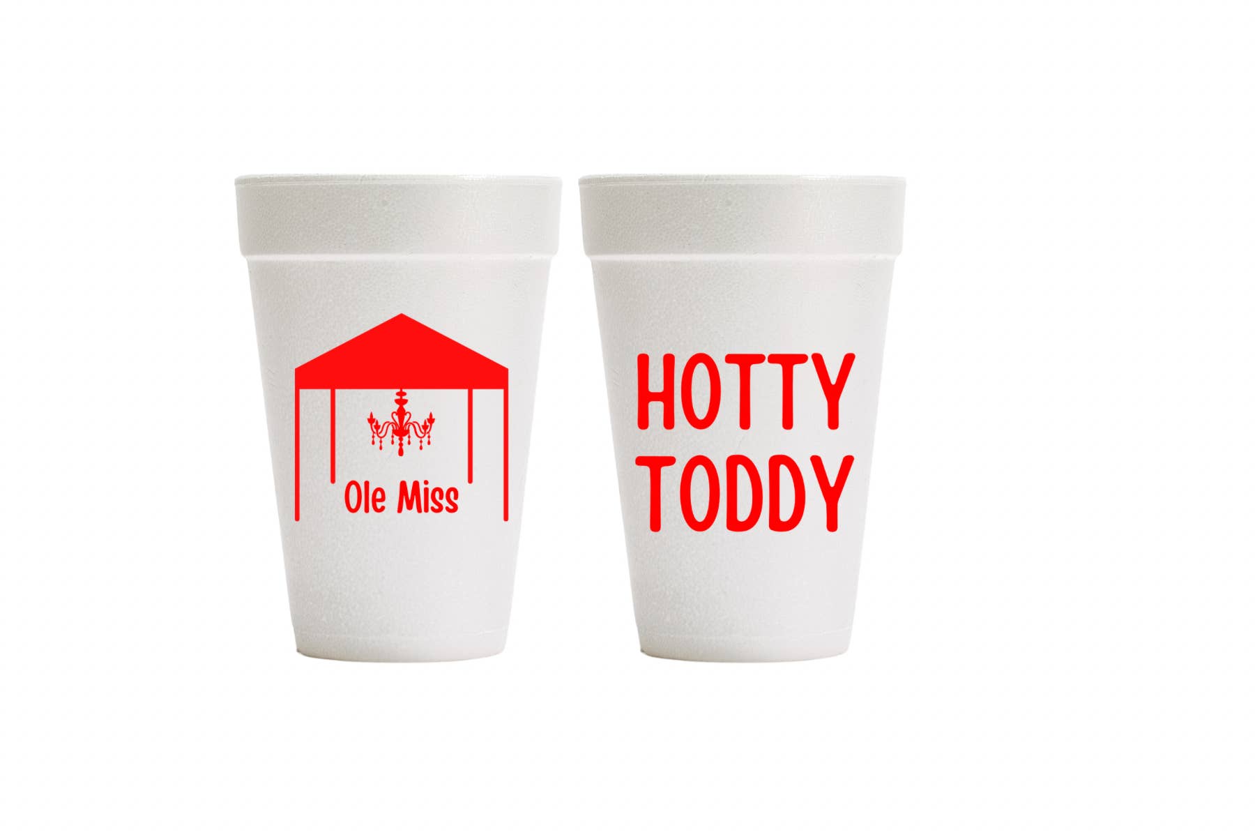 Southern Ink - Wholesale Disposable Cup - Ole Miss Hotty Toddy