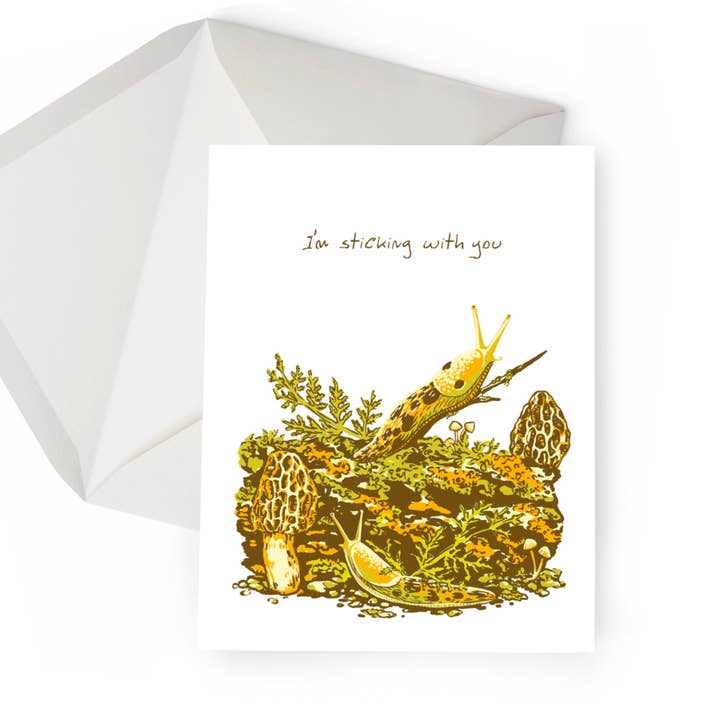 Banana Slug Card para venta al por mayor de Hissing Mink
