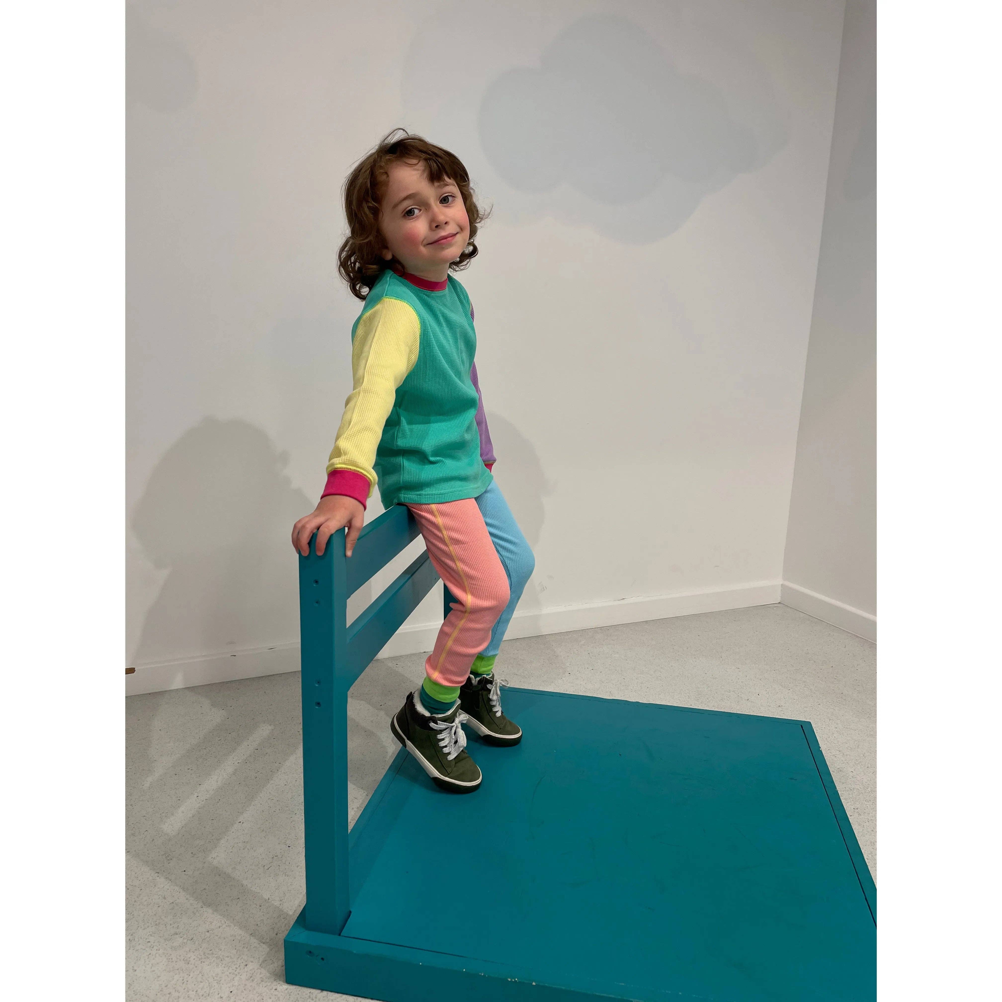 Slugs & Snails - Wholesale Top & Pant Set - Kids - 90’s Neon's Waffle Cotton Set9