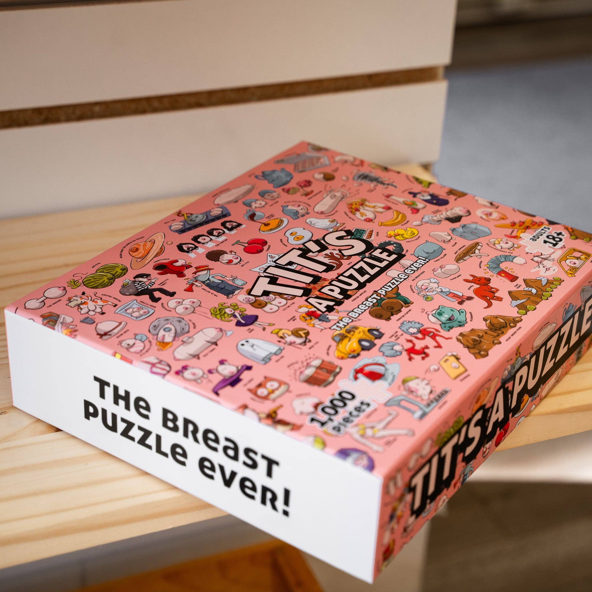 Sleazy Greetings - Wholesale Puzzle - Adult - Tit's A Puzzle3