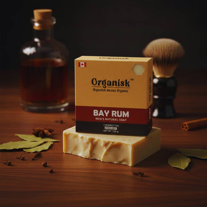 Men's Bar Soap - Bay Rum for wholesale by Organisk