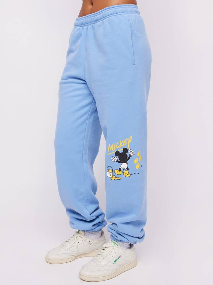 Disney Geschilderde Mickey Mouse Joggingbroek voor wholesale door SAMII RYAN