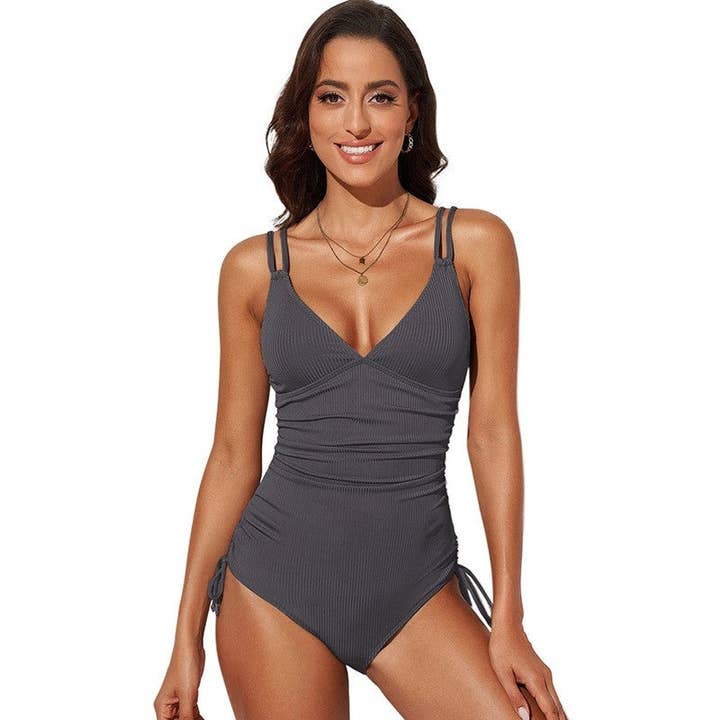Ekartini - Wholesale One Piece Swimsuit - Women's - Adjustable Strappy One Piece Swimsuit With Padded Cups6