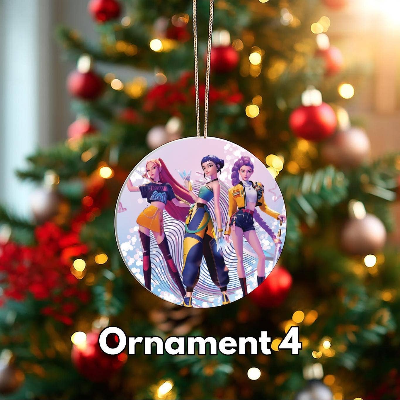 Embrova - Wholesale Ornament - K-POP Demon Hunters Ornament, Christmas Ornaments Decor4
