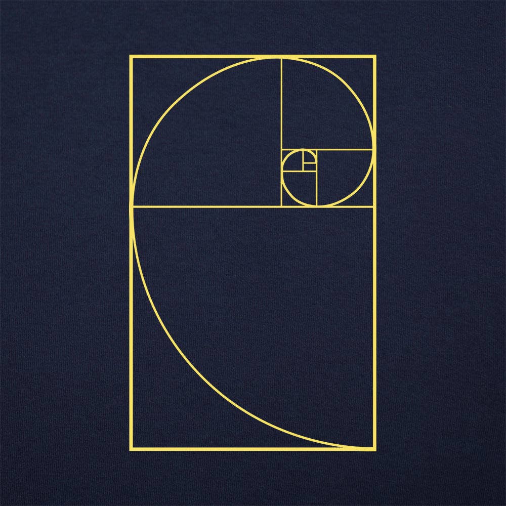 6DS - Wholesale Screen Printed T-Shirt - Men's - Golden Spiral Men's T-Shirt1