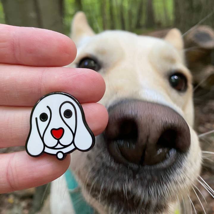 Dissent Pins – Engroshandel Reversnål/knap – Dog Rescue (vælg mellem stifter, klistermærker, bilmagneter)