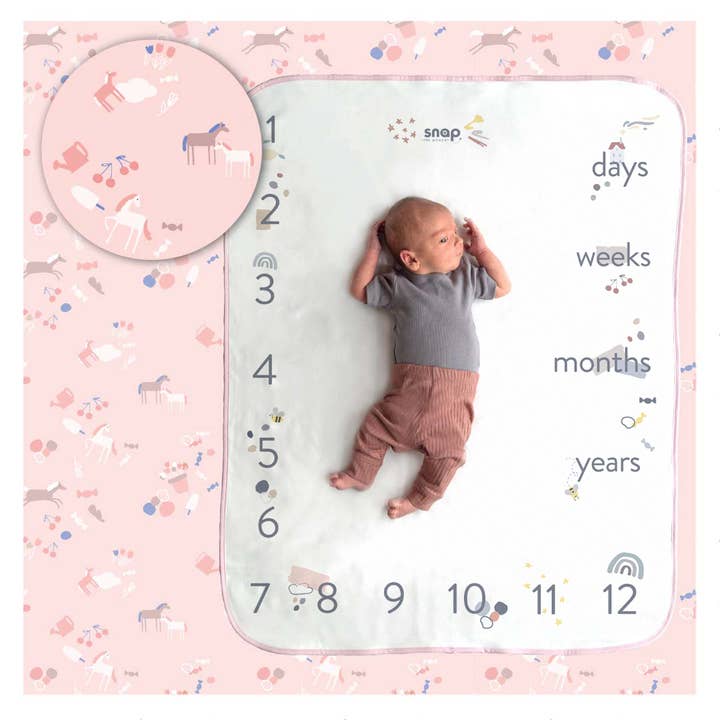 MANTA FOTOGRÁFICA ORIGINAL Rosa doce por atacado de Snap The Moment