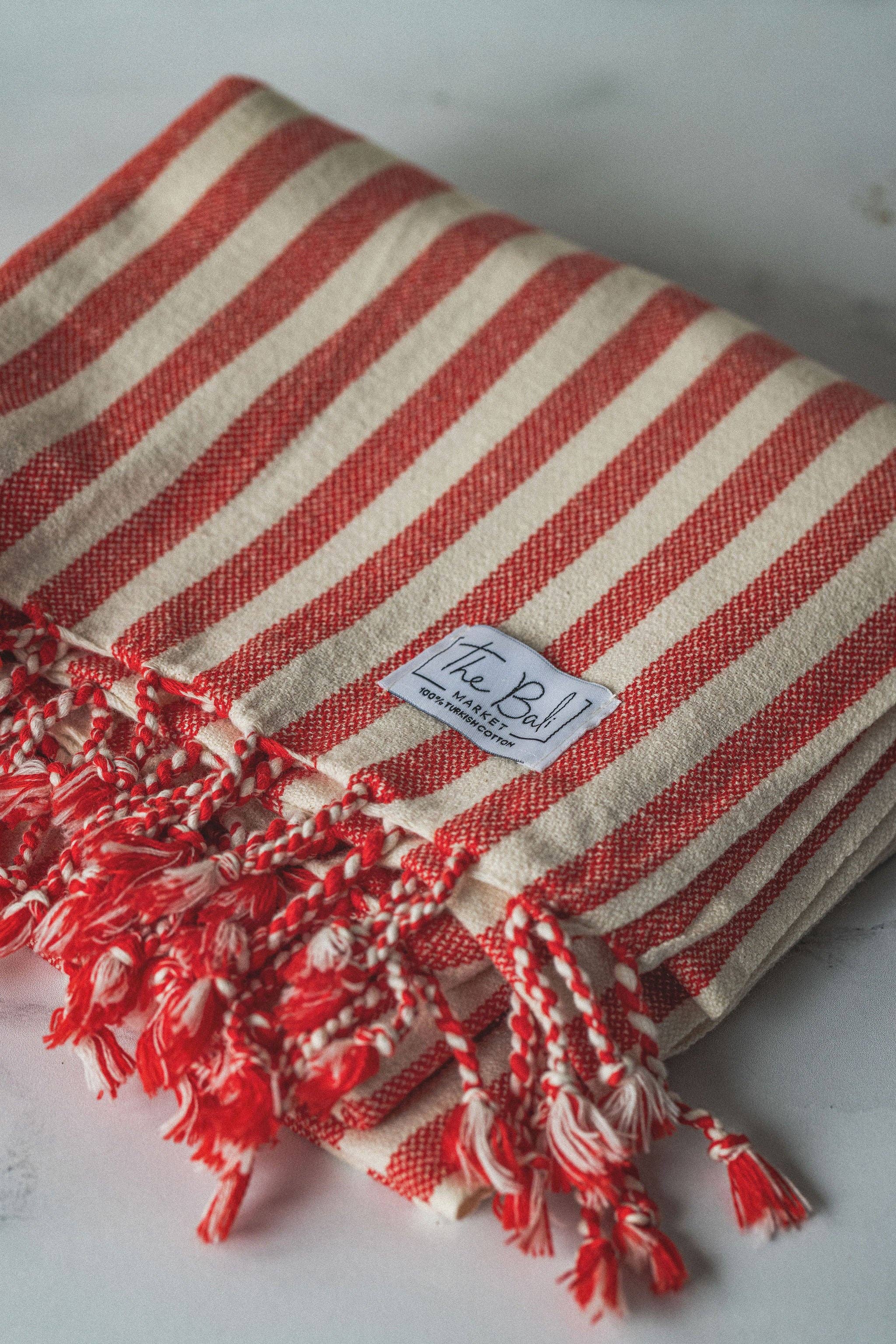 The Bali Market - Wholesale Bath Towel - Vertical Stripe Turkish Towel / Throw4