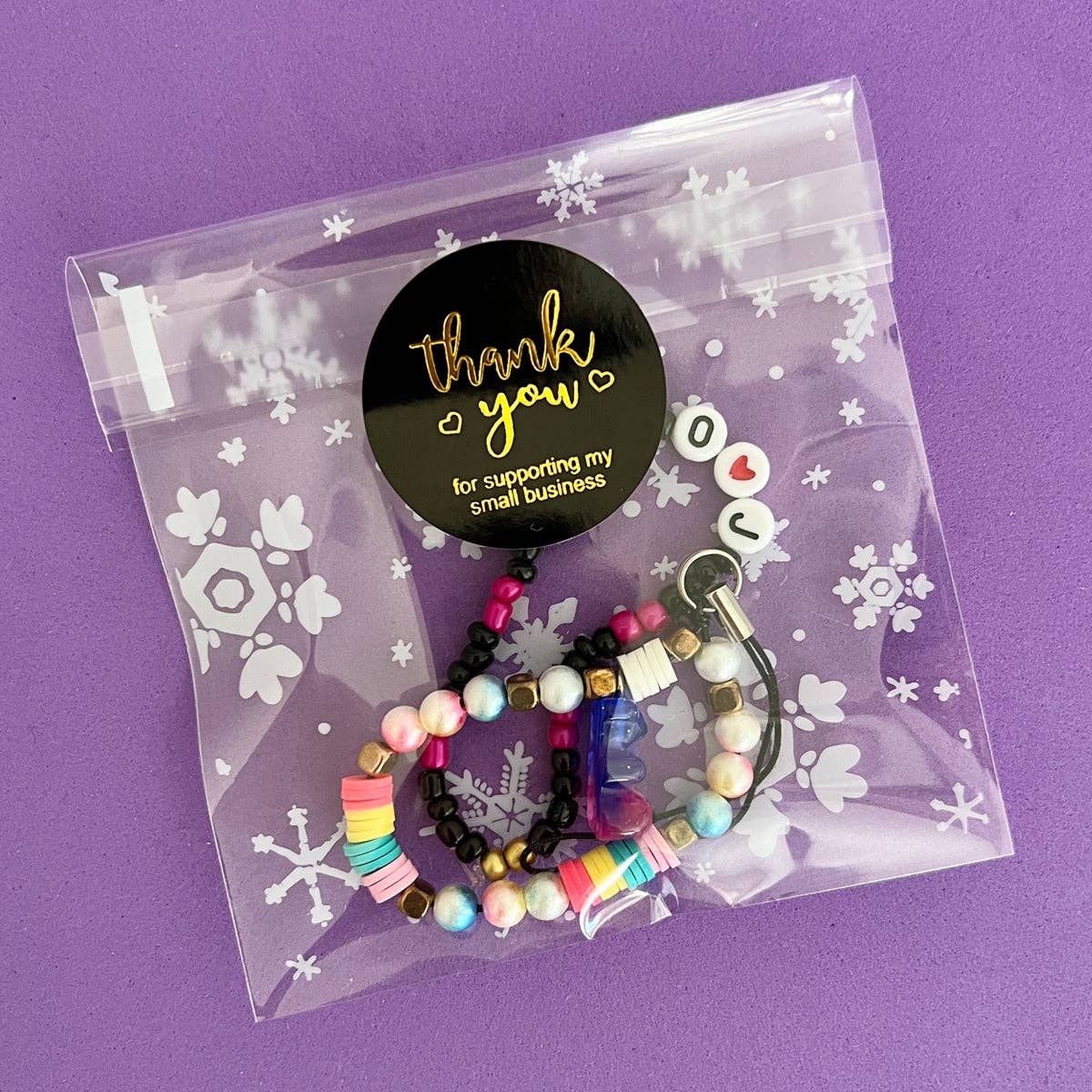 Wrapables.com - Wholesale Sticker - Wrapables 1.5" / 2" Thank You Stickers Roll15