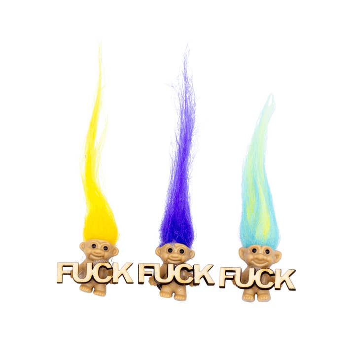 Enchanted Soul - Wholesale Magnet - Troll Doll Fuck Refrigerator Magnet3