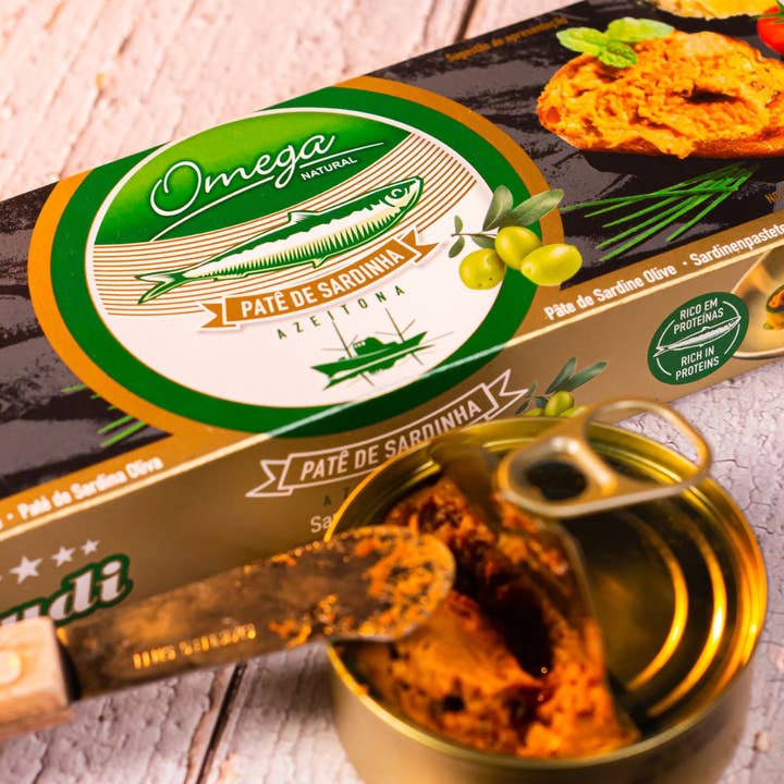 Gudis - Vendita all'ingrosso Pesce in scatola - Paté di sardine con olive