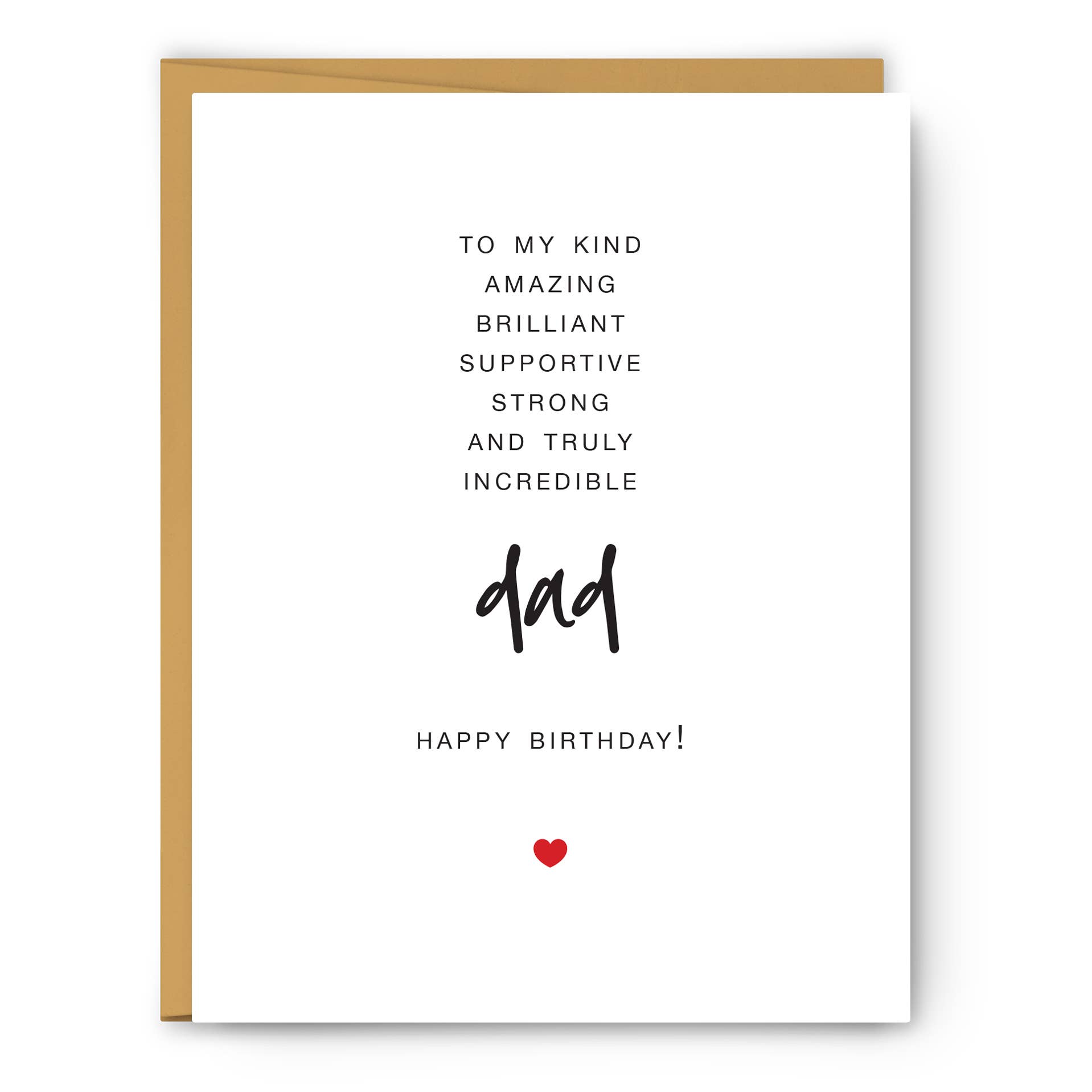 Footnotes - Venta al por mayor Tarjetas de cumpleaños - Tarjeta de cumpleaños para mi padre0