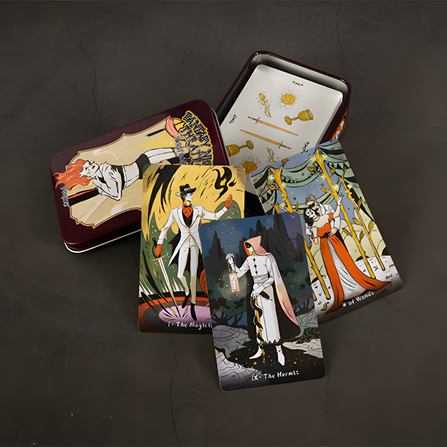 Vermilion Collection – wholesale Tarot cards – Fantasy Night Theater Tarot17
