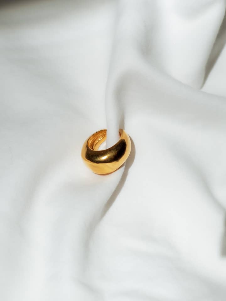 Chunky Dome Ring for wholesale by Las Lobas