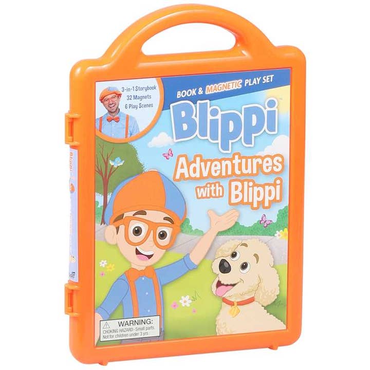 Simon & Schuster - Wholesale Preschool Book (3-5) - Blippi: Adventures with Blippi Magnetic Play Set by Editors of Studio Fun International1