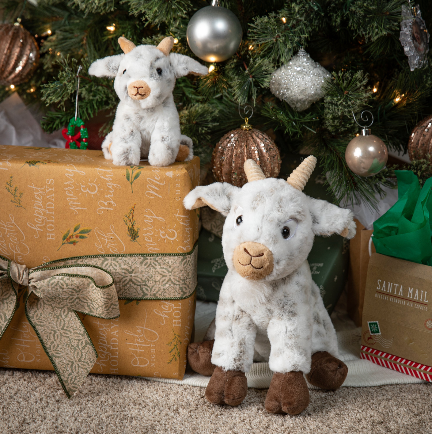 The Petting Zoo – wholesale Stuffed/plush toy – Kids & baby – 12" (28cm) Wild Onez Goat Stuffed Farm plush5