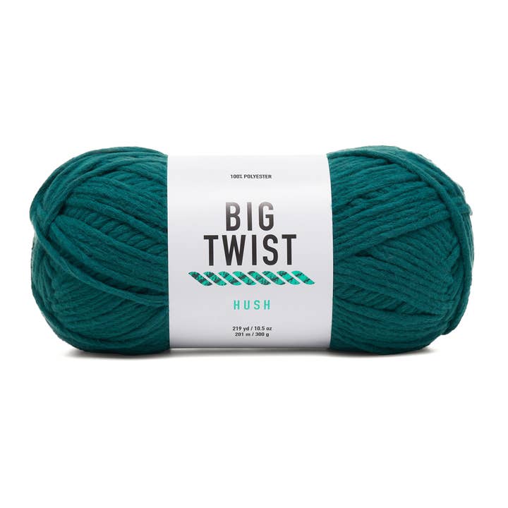Crafted by Catherine - Wholesale Yarn - Big Twist Hush Yarn | 10.5oz/300g | Bulky #5 | Pack of 4