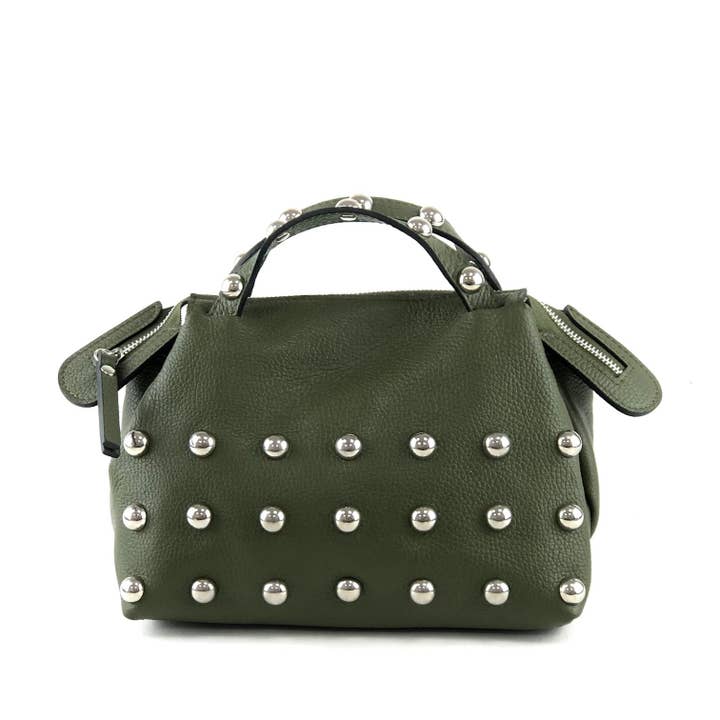 CROSSBODY BAG MINI JASMINE MAXI STUDS for wholesale by MILANO AMOUR