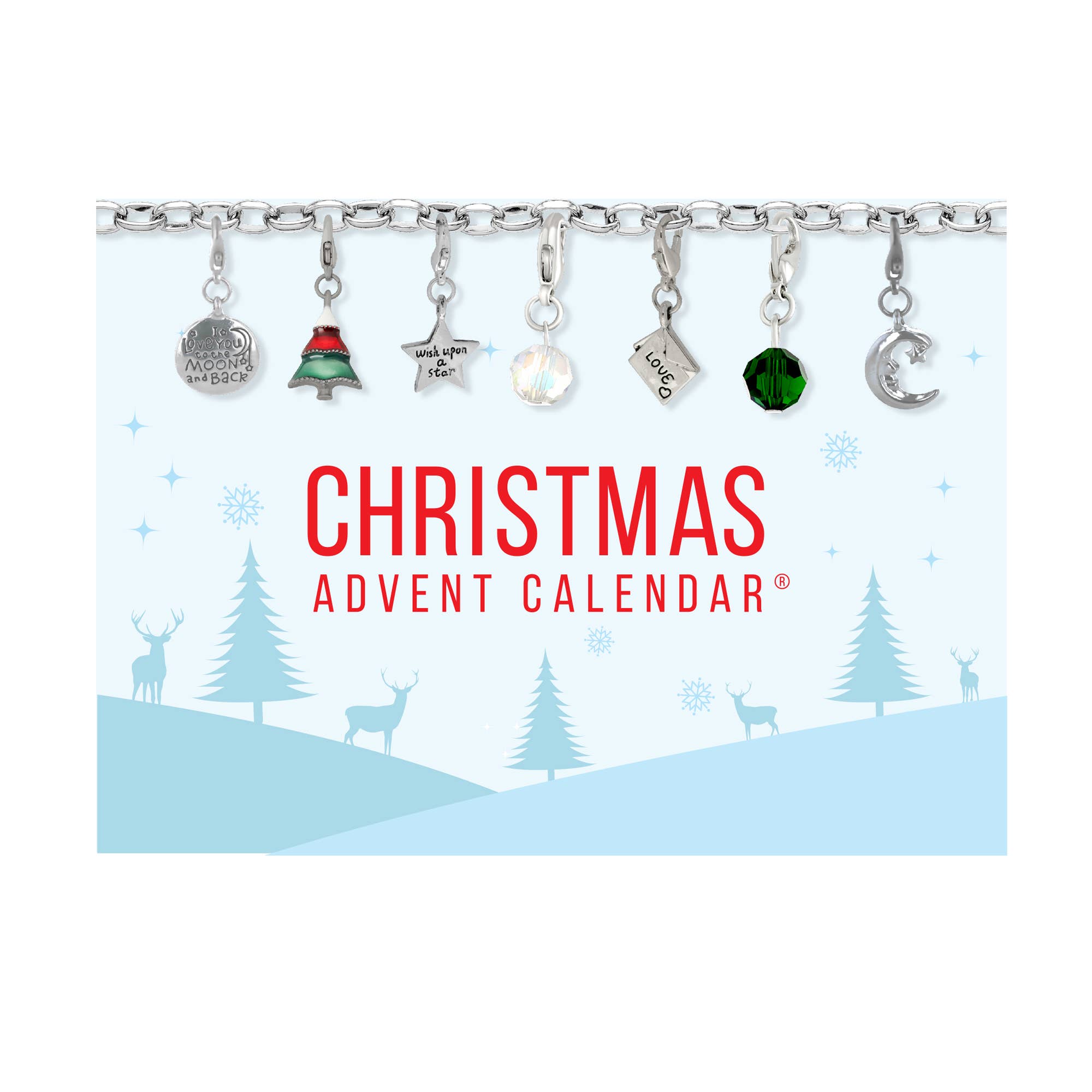 Luxe on Main LLC - Wholesale Advent Calendar - Christmas Advent Jewelry Calendar- Bracelet,Necklace,Charms9