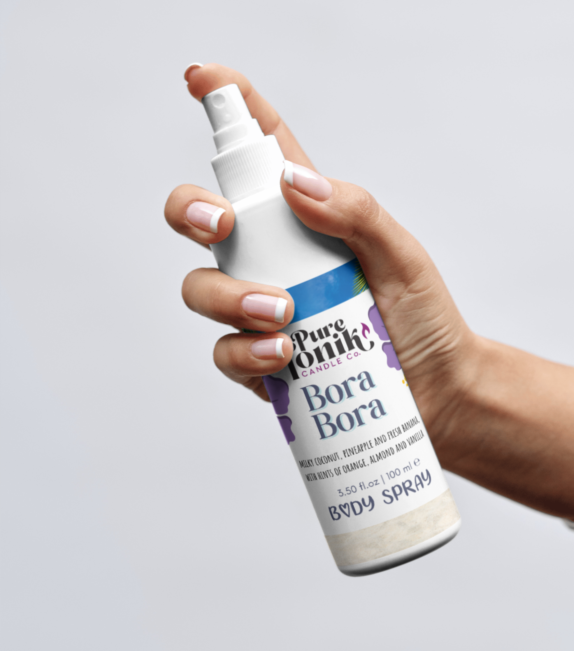 Sticky Print – wholesale Sticker – High Gloss Sticker label for Pet Bottles  63.5mm x 72mm0