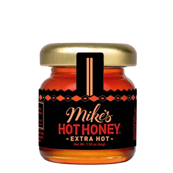 Mike's Hot Honey - Wholesale Honey - NEW Mike's Hot Honey EXTRA HOT 1.55oz Mini Jar (12ct)