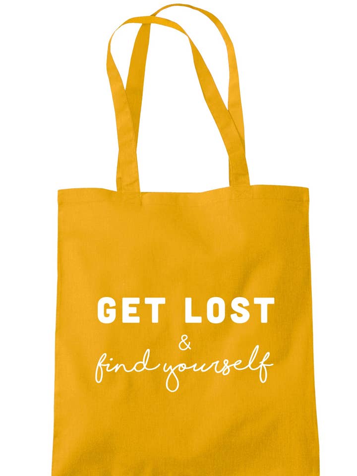 Verdwaal en vind jezelf draagtas A0153 voor wholesale door Illustrated Identity