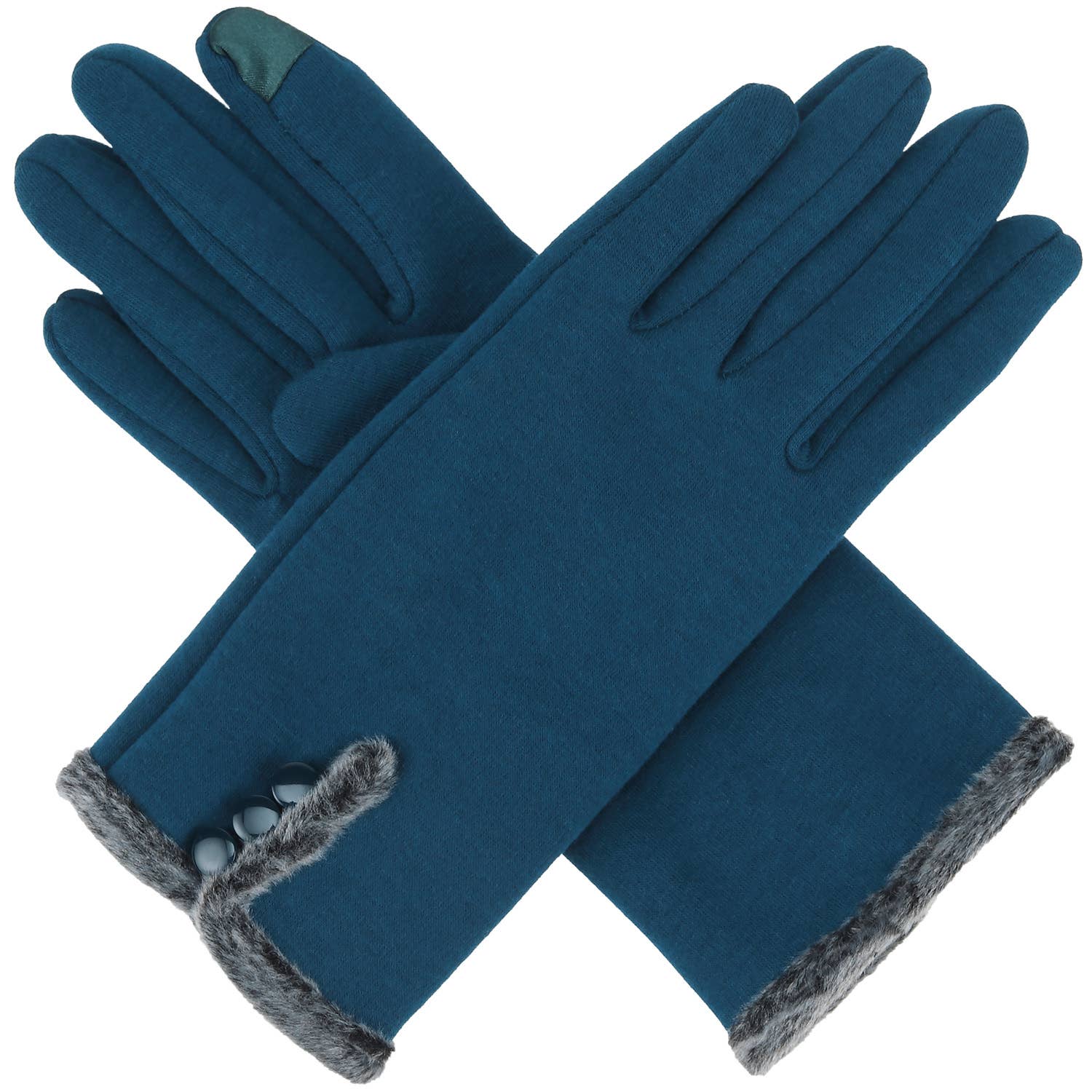 Jasper Trading LLC - Wholesale Gloves - Women's - JG767 - One Dozen Ladies Fleece Texting Gloves (555)2