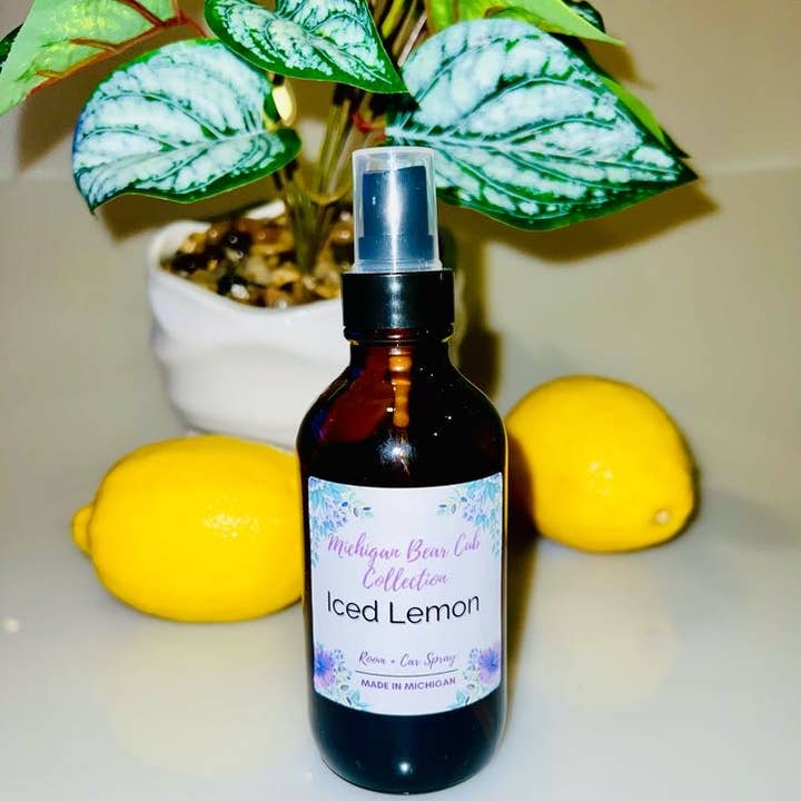 Iced Lemon (4oz Spray) for wholesale by Michigan Bear Cub Collection