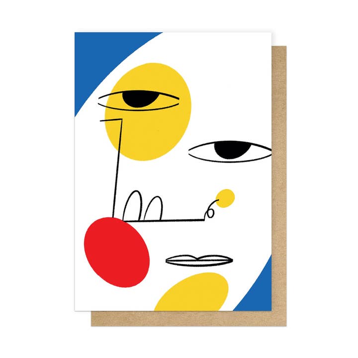 Chilled Bill Greetings Card for wholesale by East End Prints - Greetings Cards & Postcards