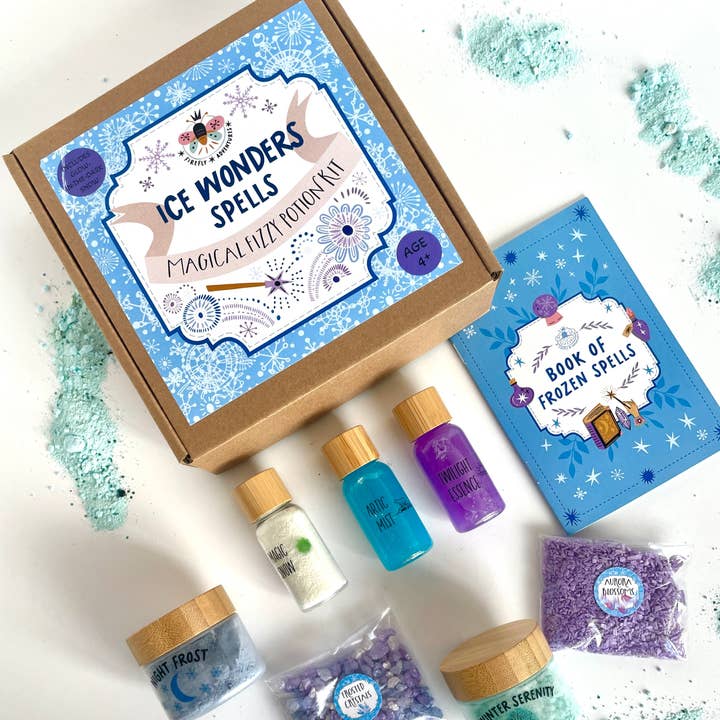 Firefly Adventures LLC - Wholesale DIY Craft Kit - Kids - Ice Wonders Spell - Large Potion Kit0