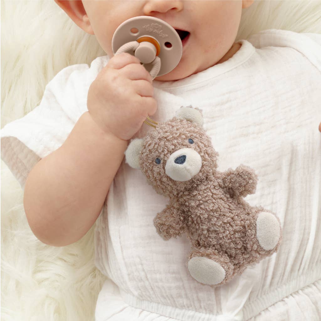 Itzy Ritzy - Wholesale Pacifier - Baby - *NEW OPTIONS* Bitzy Pal Natural Rubber Pacifier & Plush38