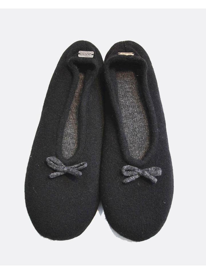 QUINN – wholesale Slippers – Women's – Cashmere Ballet Slippers1