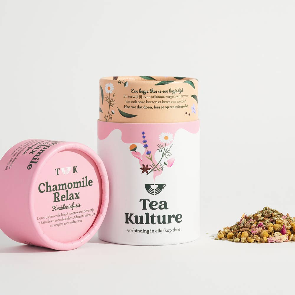 Tea Kulture - Wholesale Loose Tea - Chamomile Relax - herbal tea with chamomile - 50 grams0