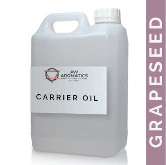 AW Aromatics Limited - Wholesale Bath/Body Oil -  Grapeseed Carrier Oil - Cold Pressed 5l0